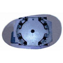 Piastra specchietto con vetro lato passeggero - dx