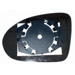 Piastra specchietto con vetro lato passeggero - dx