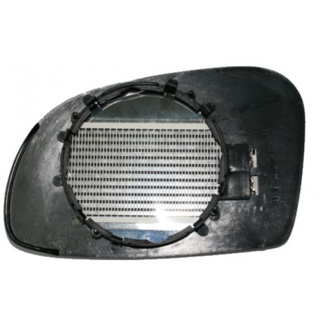 Piastra specchietto con vetro lato passeggero - dx