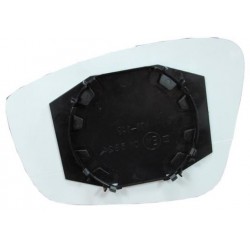 Piastra specchietto con vetro lato passeggero - dx
