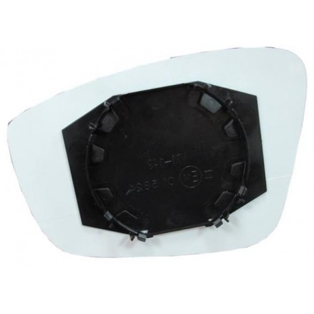 Piastra specchietto con vetro lato passeggero - dx