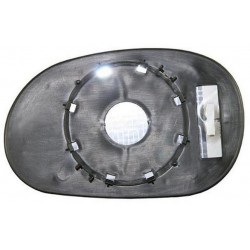Piastra specchietto con vetro lato passeggero - dx