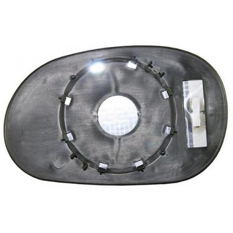Piastra specchietto con vetro lato passeggero - dx