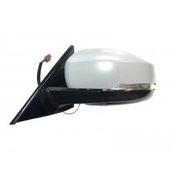 Specchietto retrovisore elettrico termico richiudibile con memoria con freccia e luce di cortesia sx