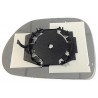 Piastra specchietto con vetro lato passeggero - dx