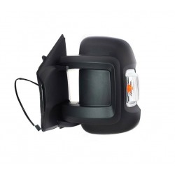 Specchietto retrovisore braccio corto elettrico termico richiudibile con freccia sx