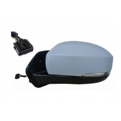 Retrovisore elettrico termico ribaltabile con freccia luce di cortesia blis sistem 10 pin sx