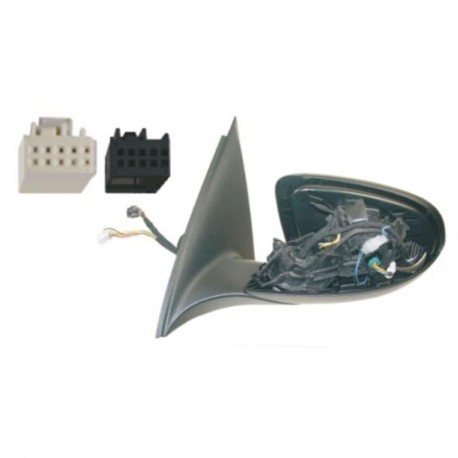 Specchietto retrovisore elettrico termico richiudibile con memoria e luce di cortesia sx