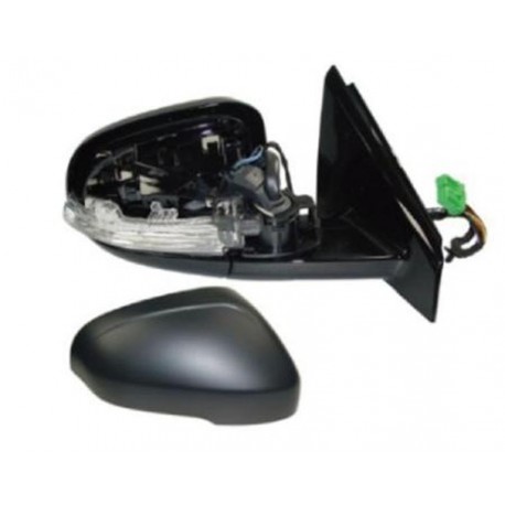 Specchietto retrovisore elettrico termico richiudibile con memoria con freccia e luce di cortesia dx