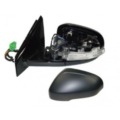 Specchietto retrovisore elettrico termico richiudibile con memoria con freccia e luce di cortesia sx