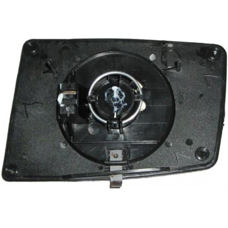 Piastra specchietto con vetro piano lato guida - sx