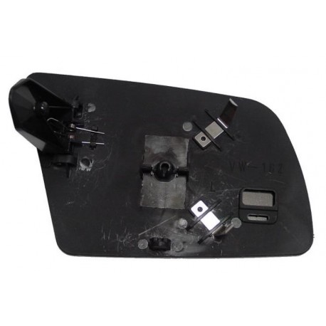 Piastra specchietto con vetro piano lato guida - sx