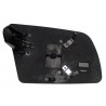 Piastra specchietto con vetro piano lato guida - sx