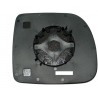 Piastra specchietto con vetro piano lato guida - sx