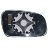Piastra specchietto con vetro piano lato guida - sx