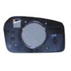 Piastra specchietto con vetro piano lato guida - sx