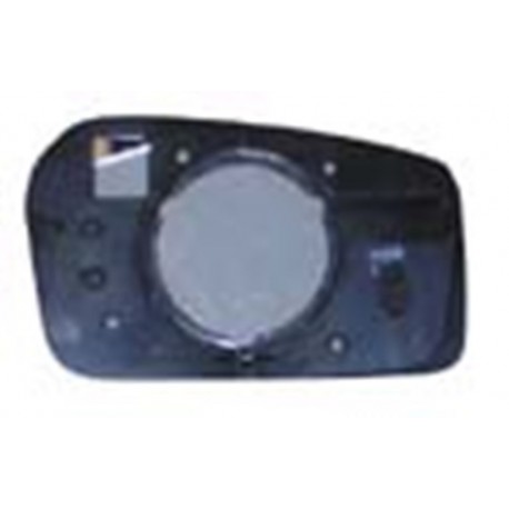 Piastra specchietto con vetro piano lato guida - sx
