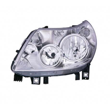 Faro proiettore H7-H15-PY21 con motorino 8 pin sx