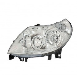 Faro proiettore H7-H11-PY21 con motorino 7 pin sx