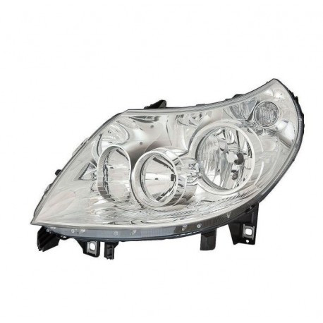 Faro proiettore H7-H11-PY21 con motorino 7 pin sx