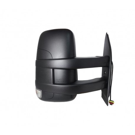 Specchietto manuale braccio lungo con freccia bianca dx