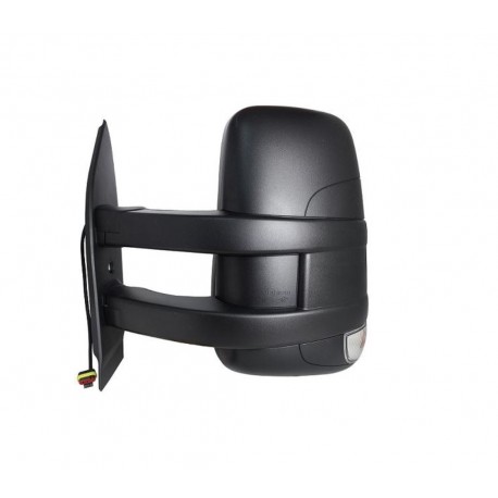 Specchietto manuale braccio lungo con freccia bianca sx