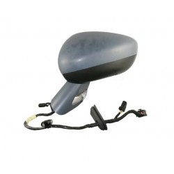 Specchietto elettrico termico con freccia base verniciabile sx