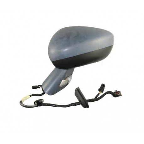 Specchietto elettrico termico con freccia base verniciabile sx