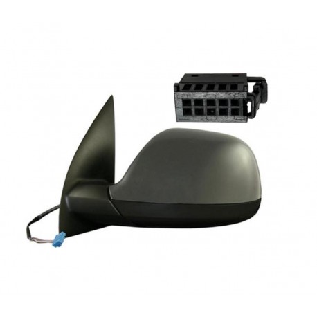 Specchietto elettrico termico con antenna verniciabile 5 pin sx