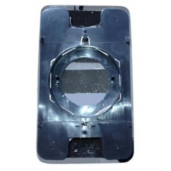 Piastra specchietto con vetro superiore lato bilaterale