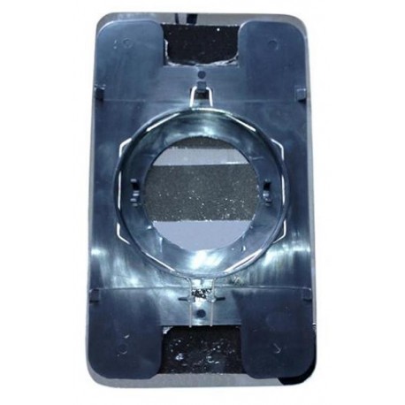 Piastra specchietto con vetro superiore lato bilaterale