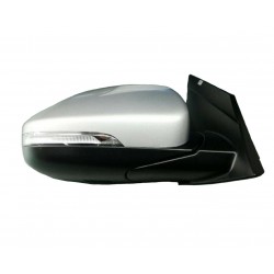 Specchietto elettrico termico con freccia nero 6 pin dx