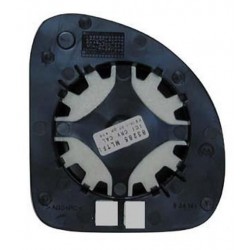 Piastra specchietto con vetro superiore lato guida - sx