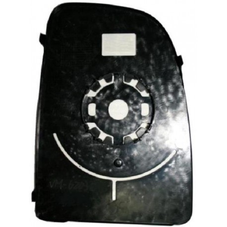 Piastra specchietto con vetro superiore lato guida - sx