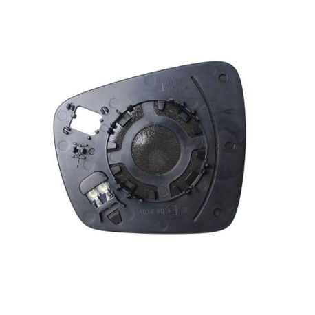Piastra specchietto termica con vetro dx