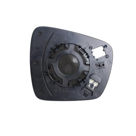 Piastra specchietto termica con vetro asferico sx