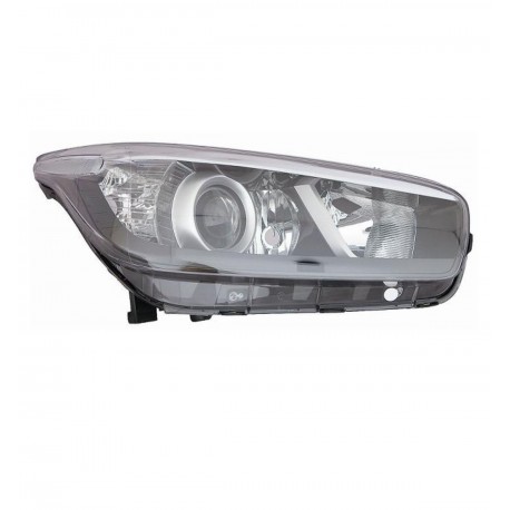 Proiettore faro H7-H7-H7 con motorino dx