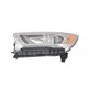 Proiettore faro H7-H1 con luce diurna a led con motorino sx