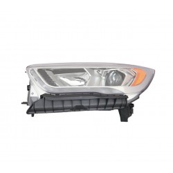 Proiettore faro H7-H1 con luce diurna a led con motorino sx