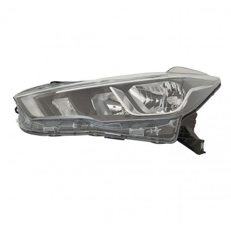 Proiettore faro H11-H9 WY21W con luce diurna a led sx