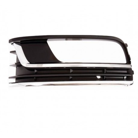 Griglia fendiebbia con bordo cromato modello highline sx