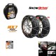 NX-7 Catene da neve 9-7 mm per auto gruppo 12