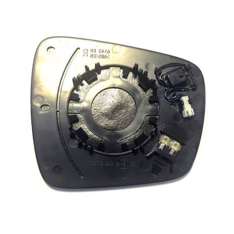 Piastra specchietto termica con vetro asferico Blis system sx