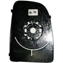 Piastra specchietto con vetro superiore termica lato guida - sx