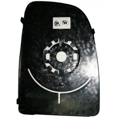 Piastra specchietto con vetro superiore termica lato guida - sx