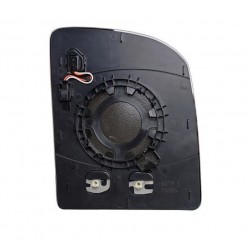 Piastra specchietto retrovisore superiore termica con vetro Blis sistem sx