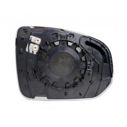 Piastra specchietto retrovisore termica con vetro asferico sx