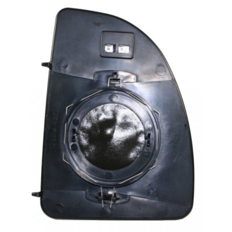 Piastra specchietto con vetro superiore termica lato guida - sx