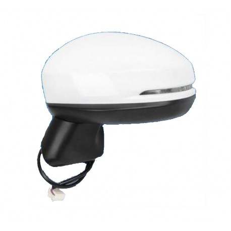 Specchietto retrovisore elettrico con freccia verniciabile 5 pin sx