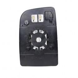 Piastra specchietto retrovisore termica con vetro asferico modello Europa sx